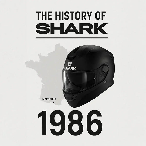 The-History-of-Shark-Helmets-Built-by-Racers-Engineered-for-Riders - FREE UK Shipping, FREE 365 Day Returns | Moto Central