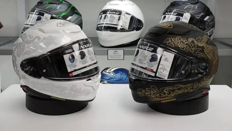 Shoei NXR2 Fearless TC-5 vs TC-6 - Which Colour Should You Choose? - FREE UK Shipping, FREE 365 Day Returns | Moto Central