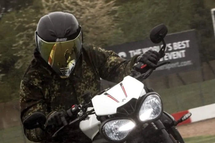 Icon Airflite Helmet - Aggressive Urban Styling with Real-World Practicality - FREE UK Shipping, FREE 365 Day Returns | Moto Central