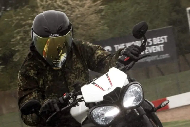 Icon Airflite Helmet - Aggressive Urban Styling with Real-World Practicality - FREE UK Shipping, FREE 365 Day Returns | Moto Central