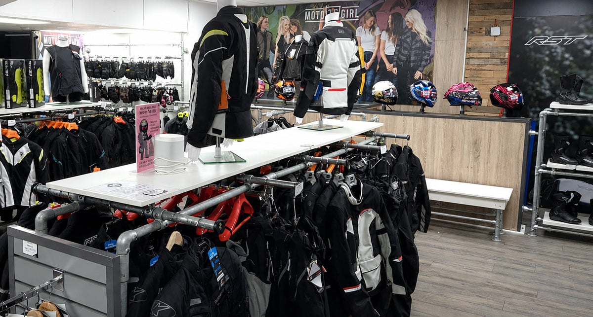 Moto Central destination motorcycle showroom for riders from Stroud