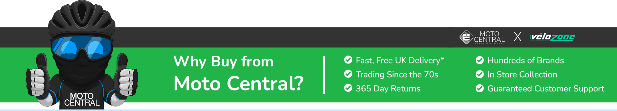 Cycling FREE UK Delivery, FREE 365 Day Returns | Moto Central