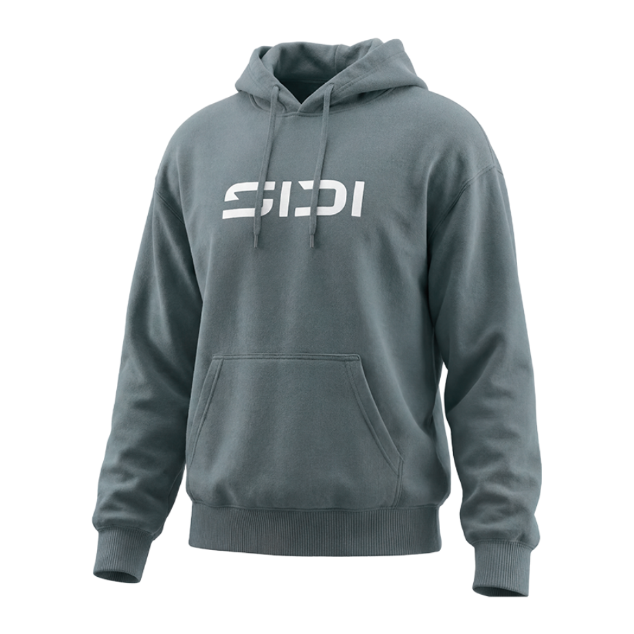 Sidi Tempys Hoodie Frost Grey FREE UK Delivery, FREE 365 Day Returns | Moto Central