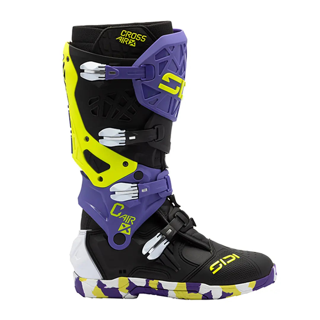 Sidi Crossair X CE Boots Black / Violet FREE UK Delivery, FREE 365 Day Returns | Moto Central