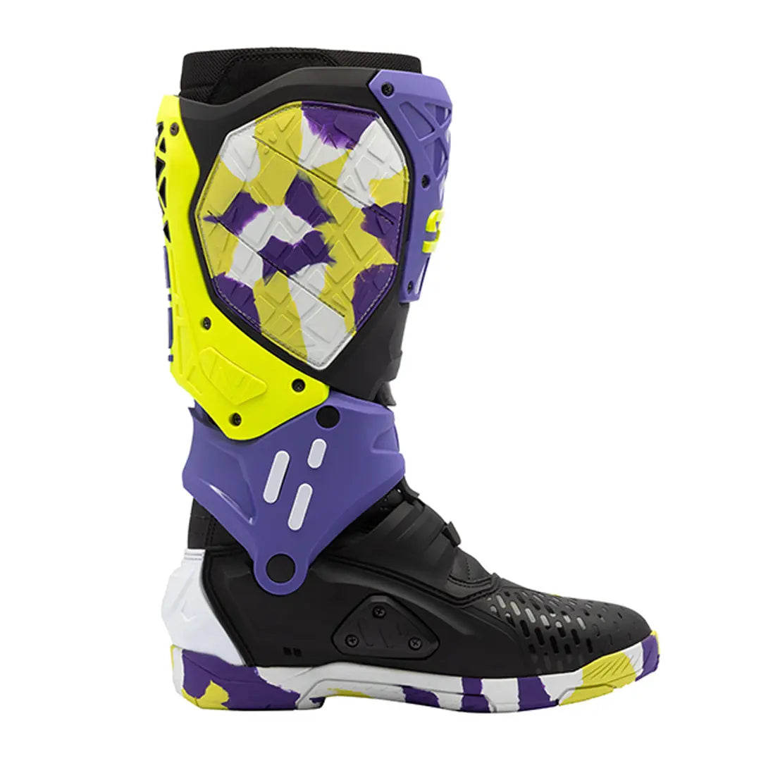 Sidi Crossair X CE Boots Black / Violet FREE UK Delivery, FREE 365 Day Returns | Moto Central