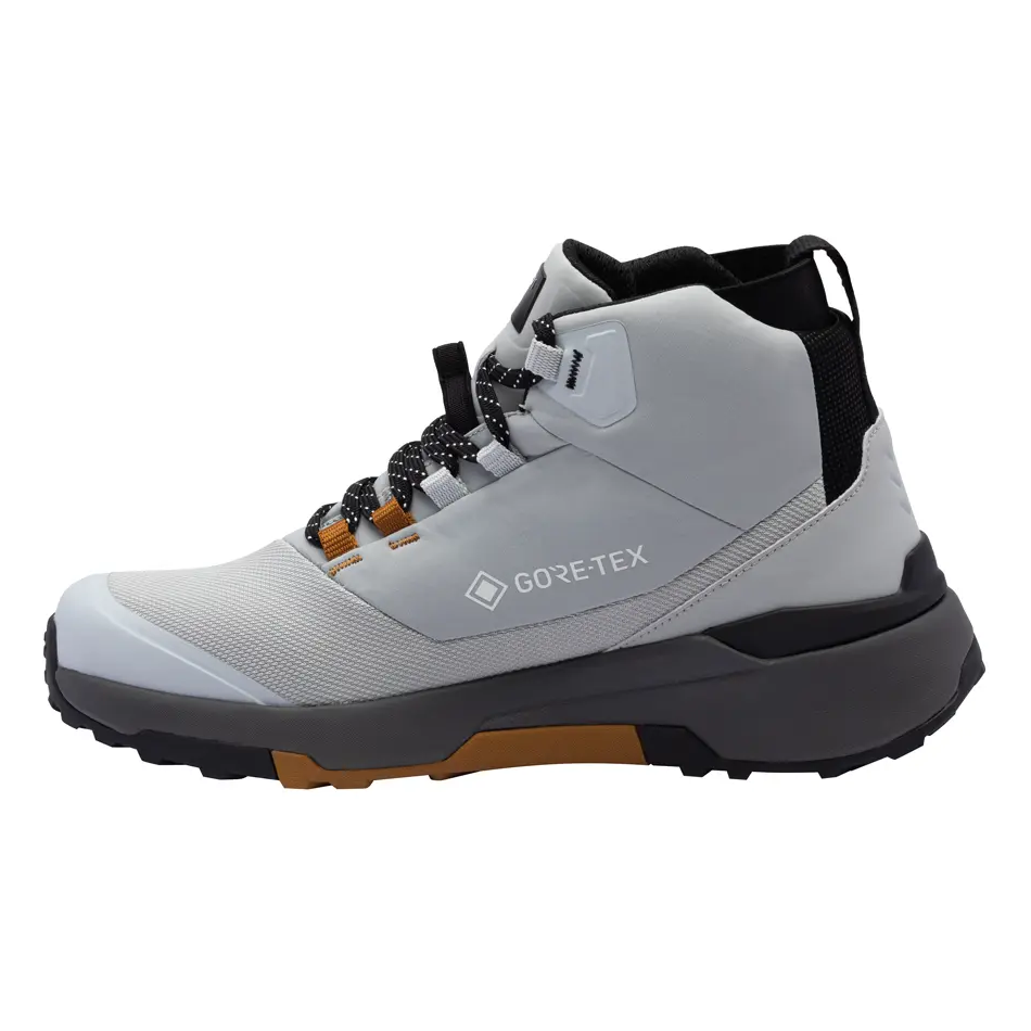 Sidi Nucleus Gore-Tex CE Short Boots Grey motorcycle boots – outer side view