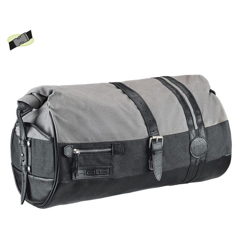 Held Canvas Rear Bag Black / Grey - FREE UK Shipping, FREE 365 Day Returns | Moto Central
