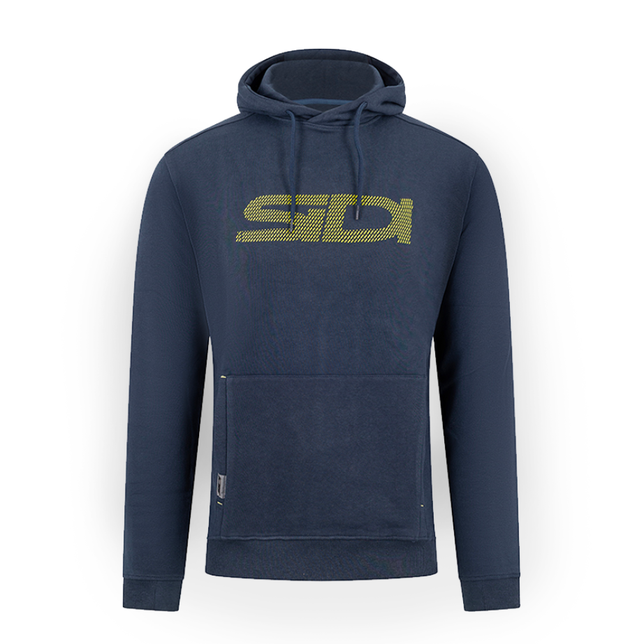 Sidi Felpa Capta Hoodie Steel Blue FREE UK Delivery, FREE 365 Day Returns | Moto Central