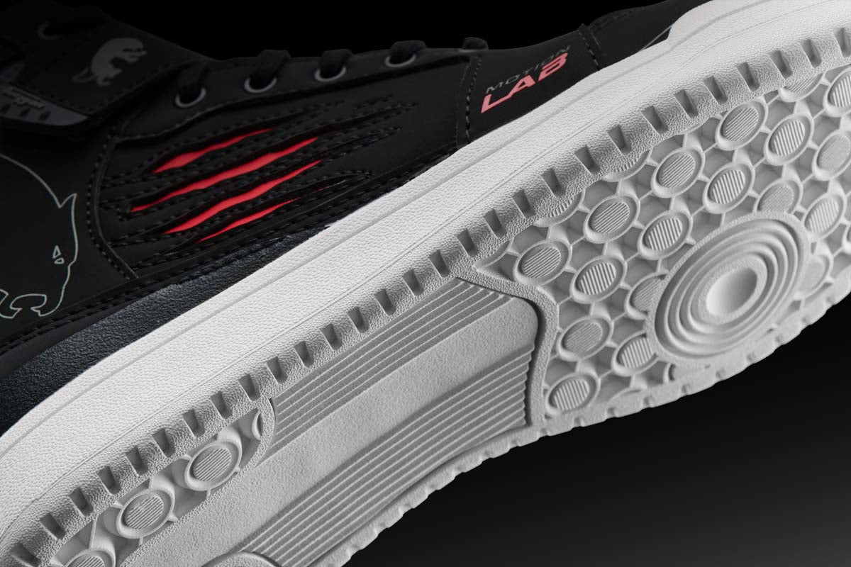 Furygan Tarmac D3O Shoes Black / Red