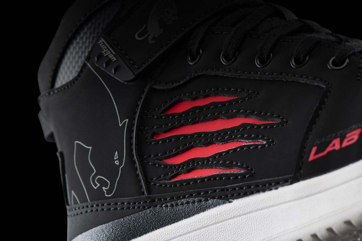 Furygan Tarmac D3O Shoes Black / Red