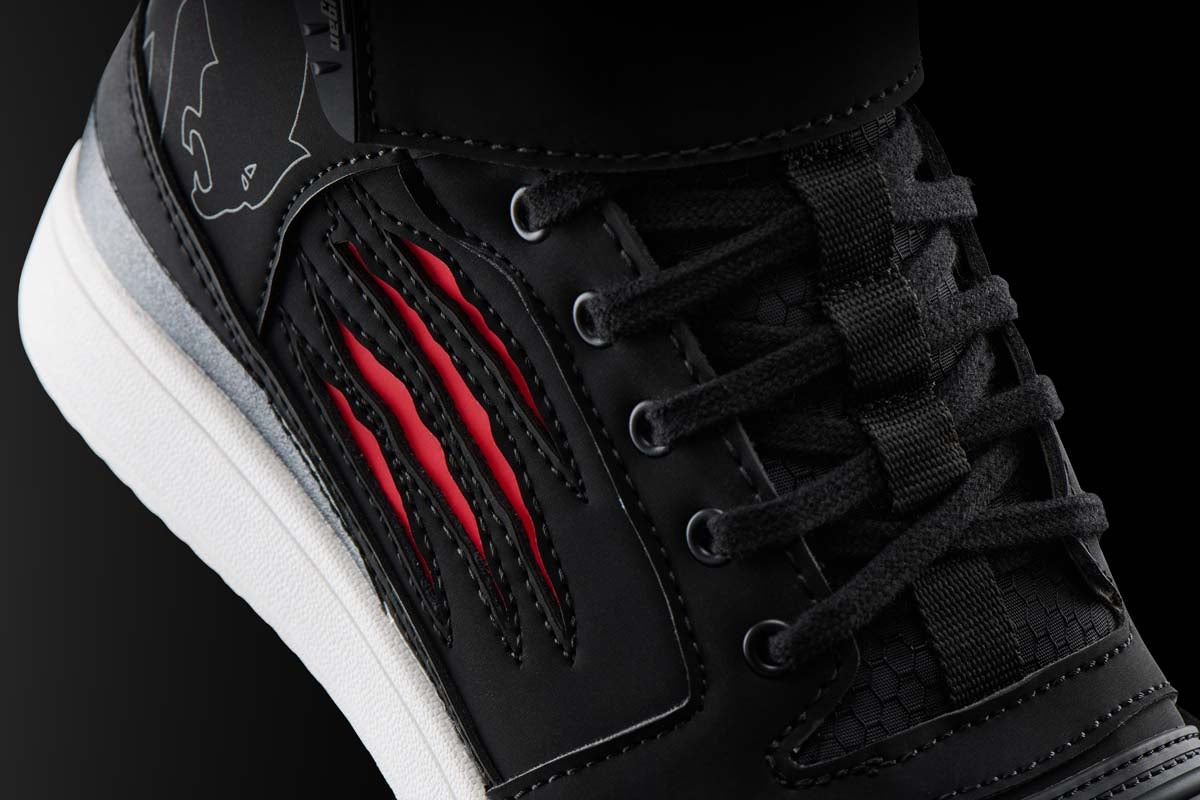 Furygan Tarmac D3O Shoes Black / Red