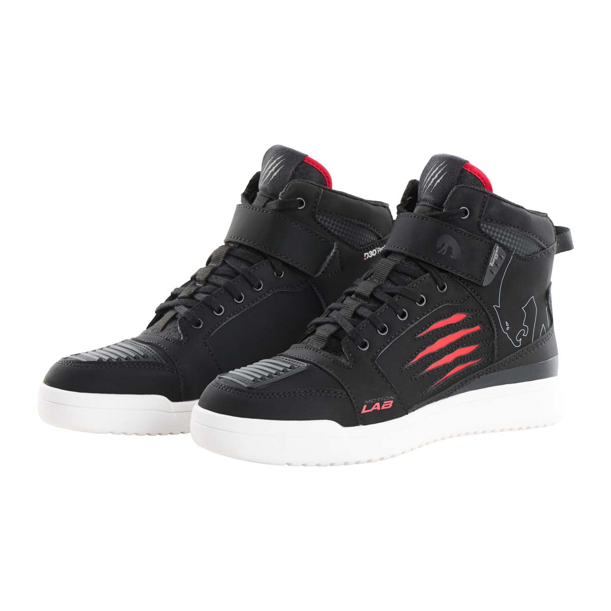 Furygan Tarmac D3O Shoes Black / Red