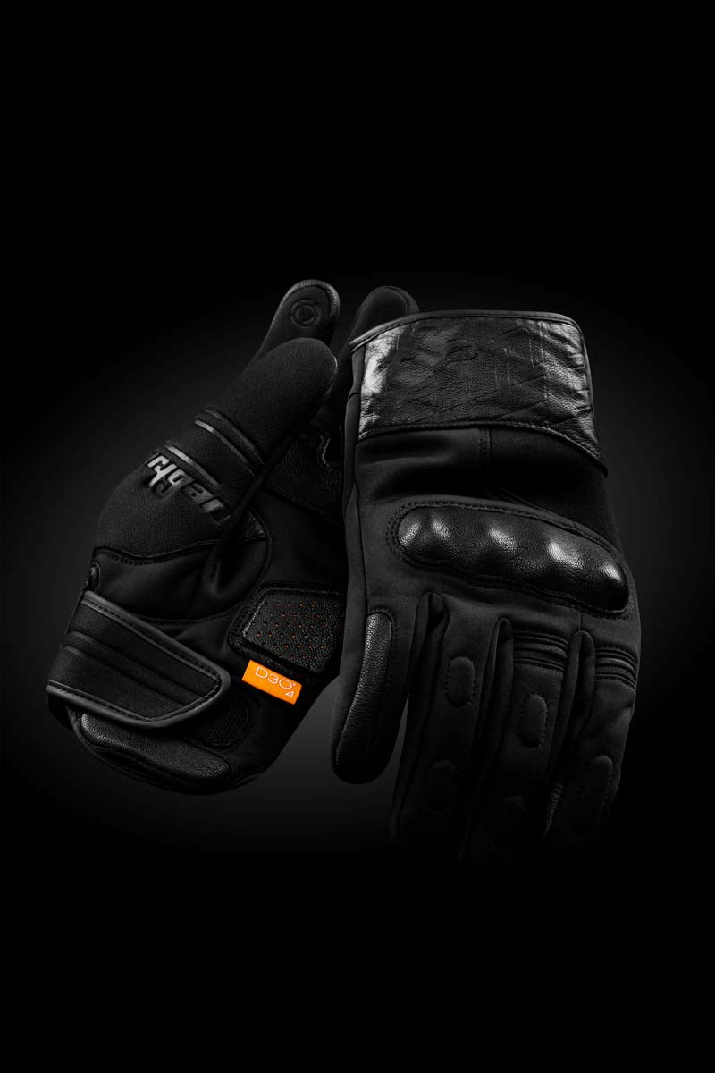 Furygan TD Soft D3O Primaloft Textile Gloves Black