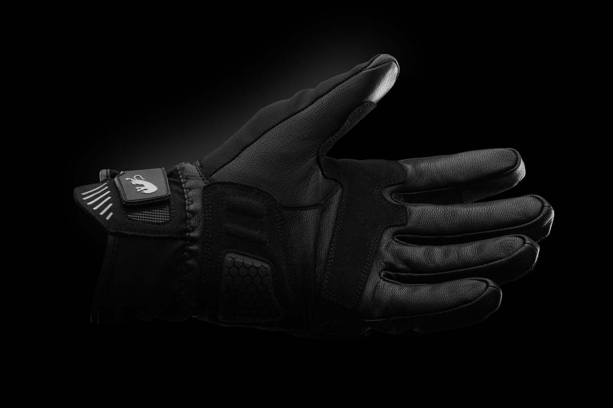 Furygan Newton All Season Leather Gloves Black