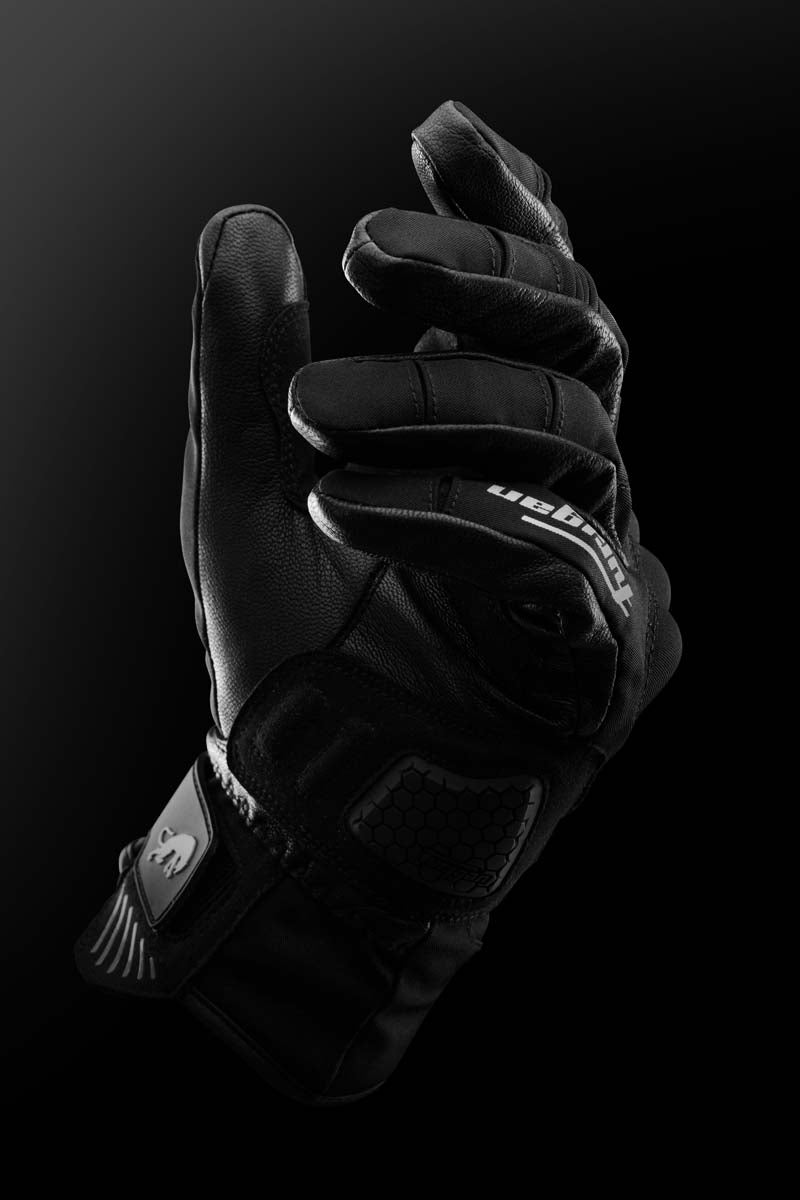 Furygan Newton All Season Leather Gloves Black