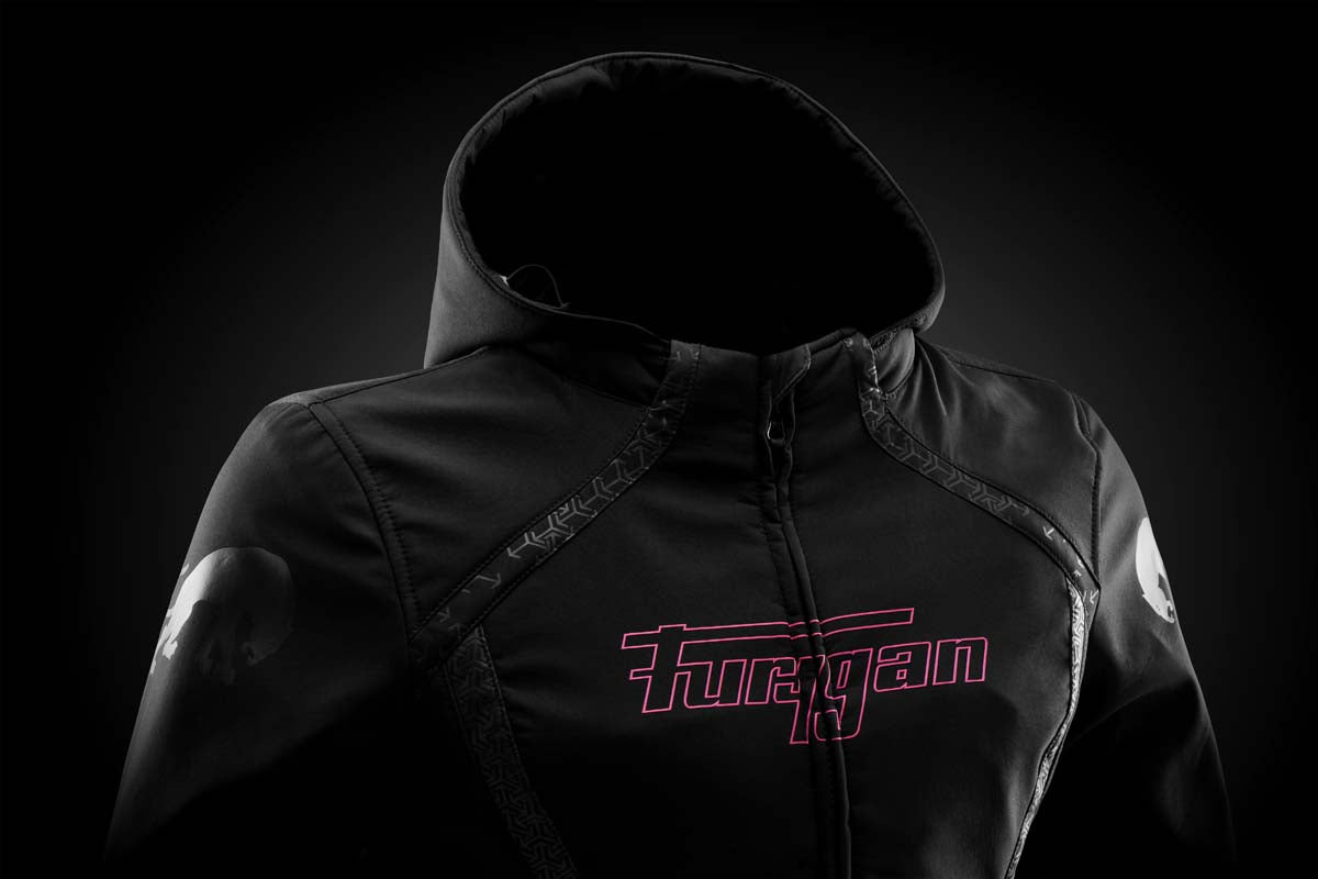 Furygan Skye Ladies Textile Jacket Black / Pink