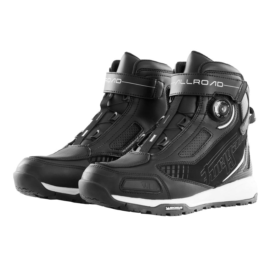 Furygan Allroad D3O Michelin Shoes Black / White FREE UK Delivery, FREE 365 Day Returns | Moto Central