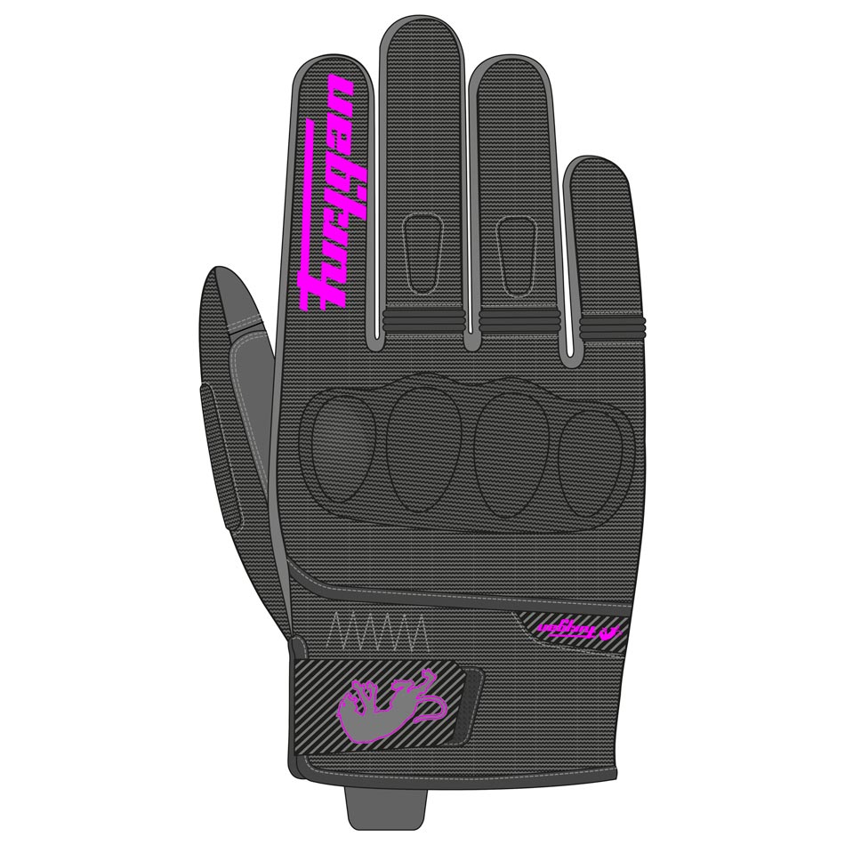 Furygan Jet D3O Evo Ladies Gloves Black / Pink FREE UK Delivery, FREE 365 Day Returns | Moto Central