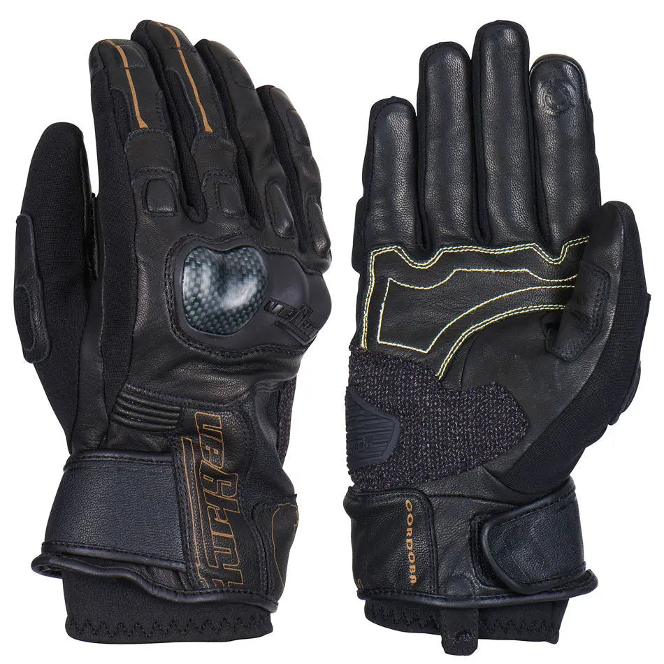Furygan Cordoba Leather Gloves Black FREE UK Delivery, FREE 365 Day Returns | Moto Central
