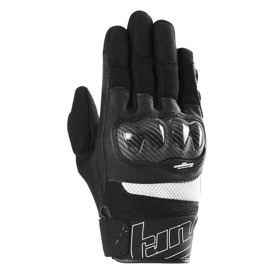 Furygan Galax Evo Textile Gloves Black / White FREE UK Delivery, FREE 365 Day Returns | Moto Central