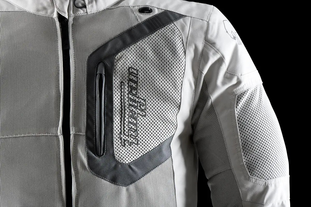 Furygan Aquilon Textile Jacket Pearl / Grey FREE UK Delivery, FREE 365 Day Returns | Moto Central