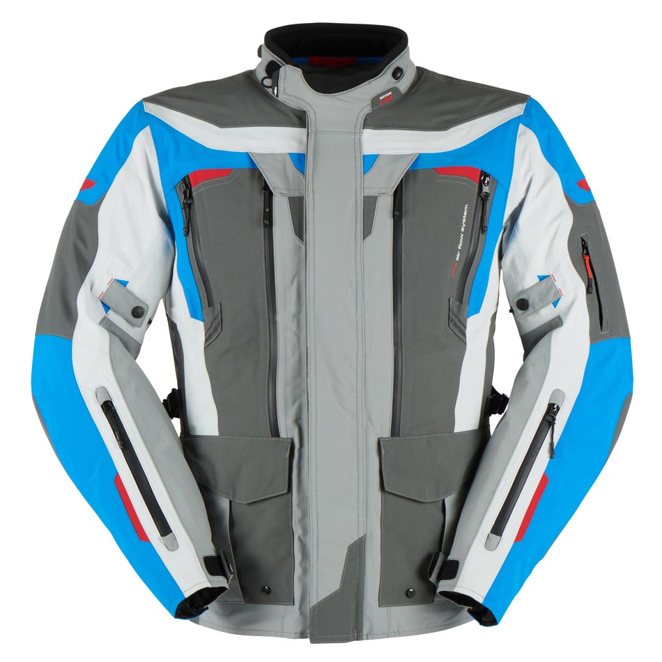 Furygan Voyager 3C Textile Jacket Blue / Charcoal FREE UK Delivery, FREE 365 Day Returns | Moto Central