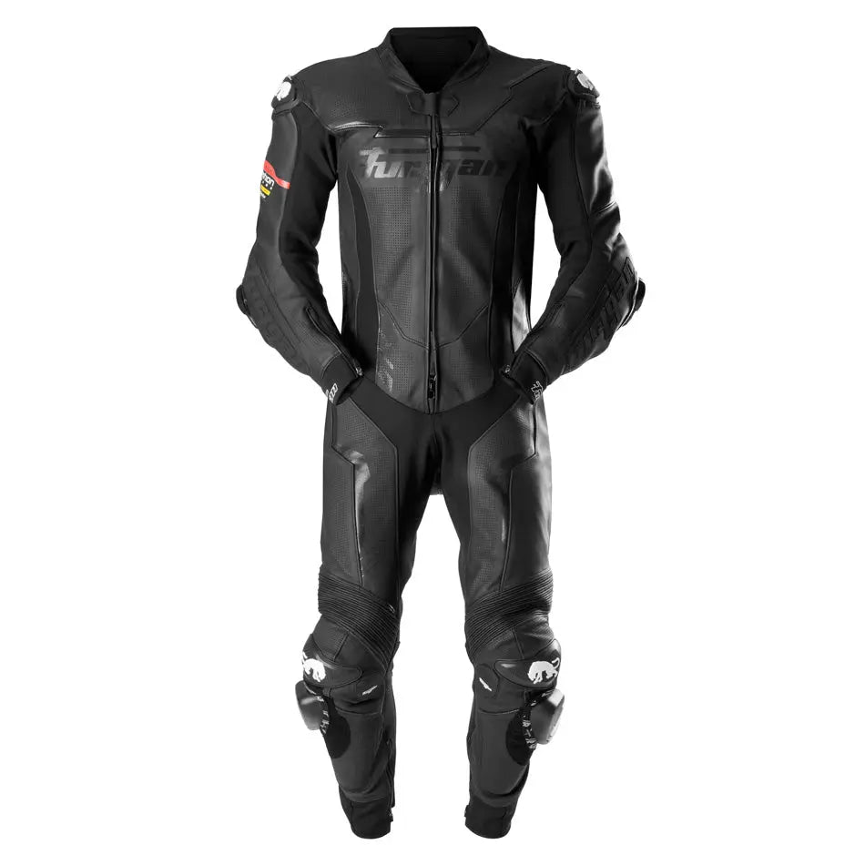 Furygan Eclipse X Kevlar One Piece Leather Suit Black / Black FREE UK Delivery, FREE 365 Day Returns | Moto Central