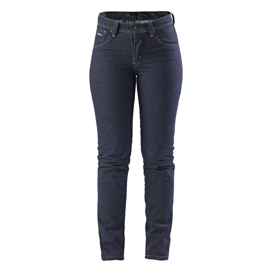 Furygan Nikita X Kevlar Mom Fit Ladies Jeans Dark Blue FREE UK Delivery, FREE 365 Day Returns | Moto Central