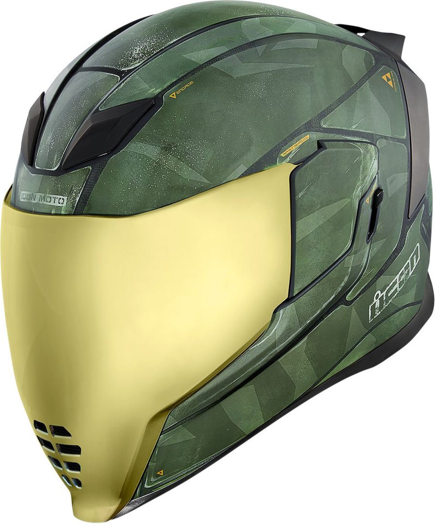 Icon Airflite Battlescar 2 Military Green