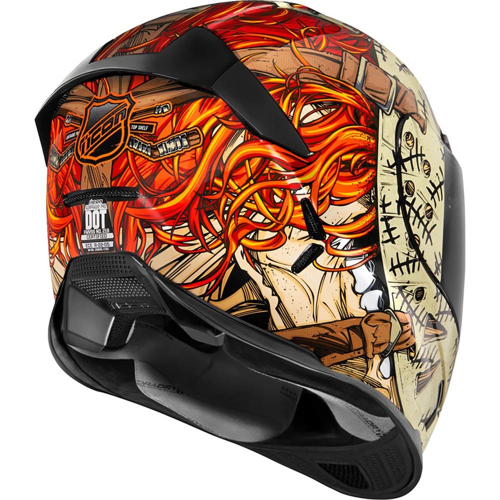 Icon Airframe Pro TopShelf Full Face Helmet Red FREE UK Delivery