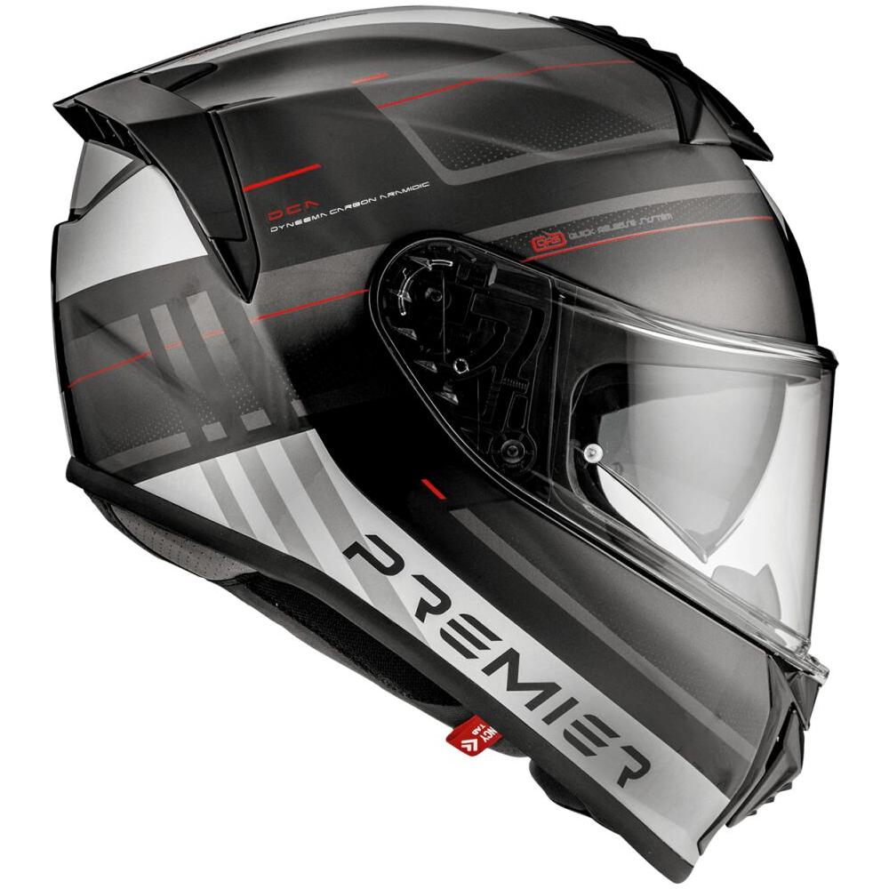 Premier Evoluzione SP 92 Matt Black / Grey / White