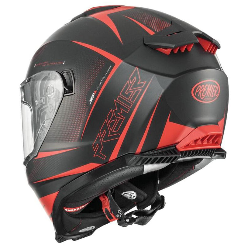 Premier Typhoon FR 92 Matt Black / Red - alternate product view
