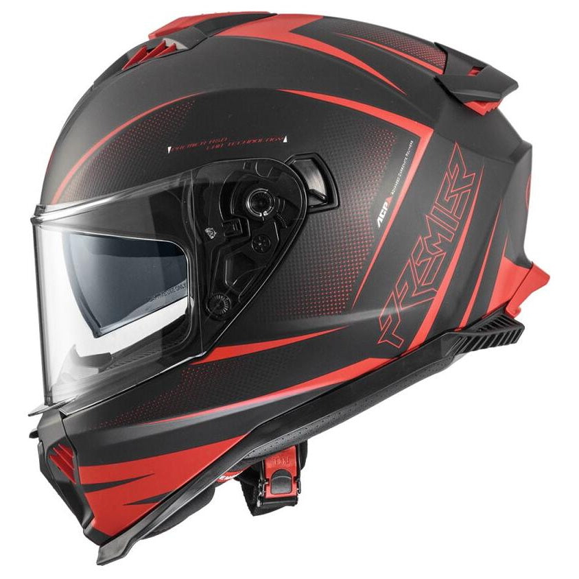Premier Typhoon FR 92 Matt Black / Red - additional product view