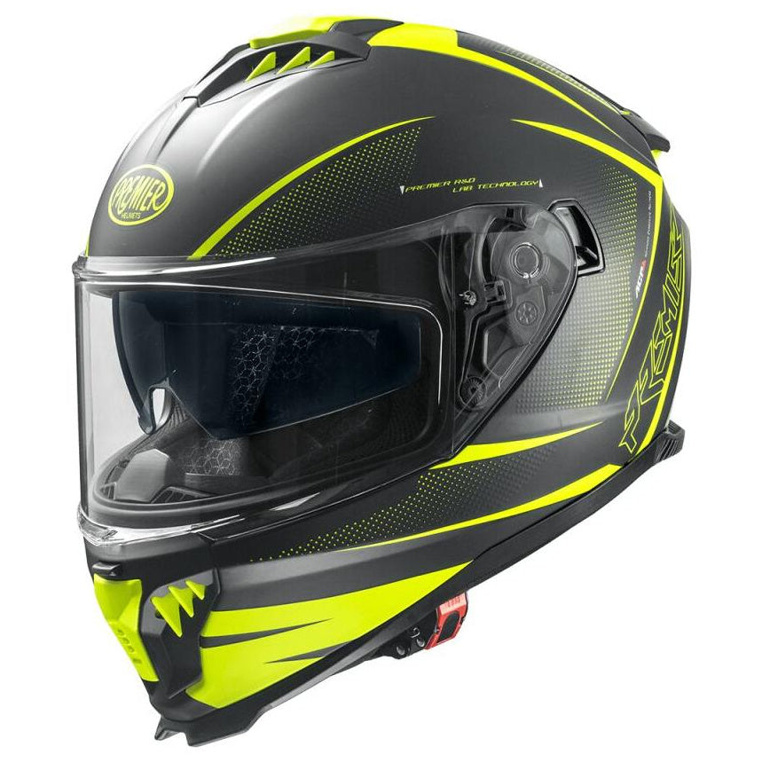 Premier Typhoon FR Y9 Matt Black / Yellow - primary product view