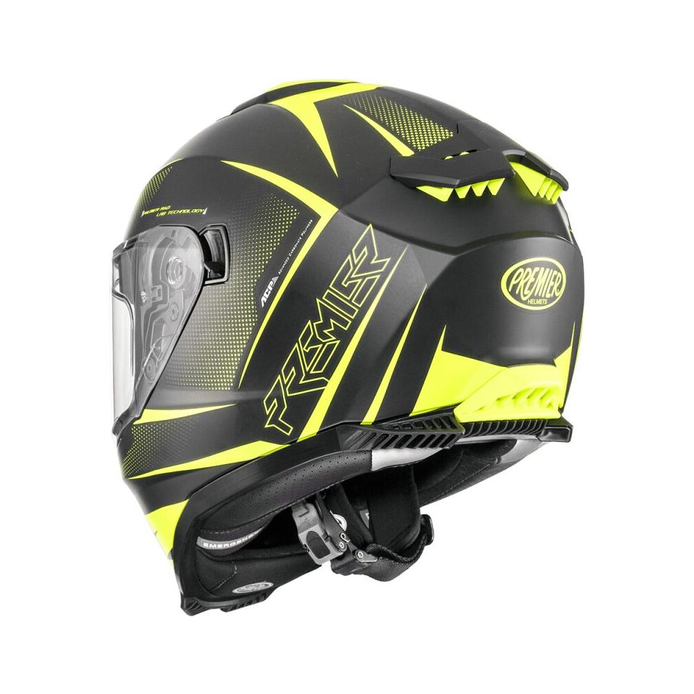 Premier Typhoon FR Y9 Matt Black / Yellow