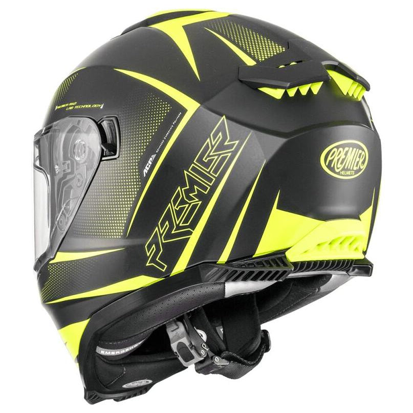 Premier Typhoon FR Y9 Matt Black / Yellow - additional product view