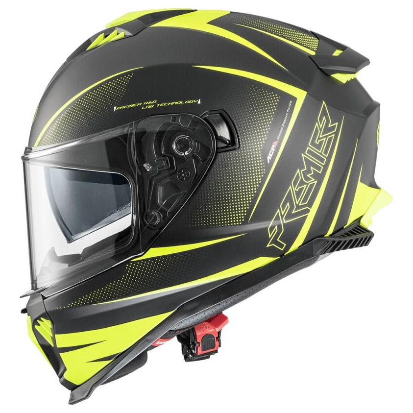 Premier Typhoon FR Y9 Matt Black / Yellow - additional product view 1