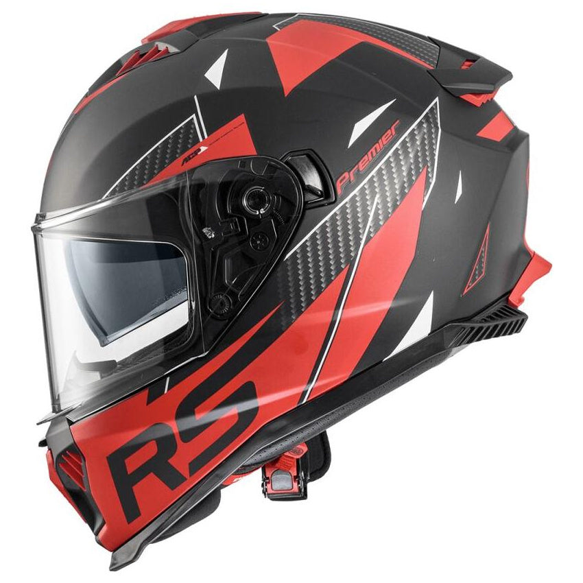 Premier Typhoon RS 92 Matt Black / Red - additional product view 1