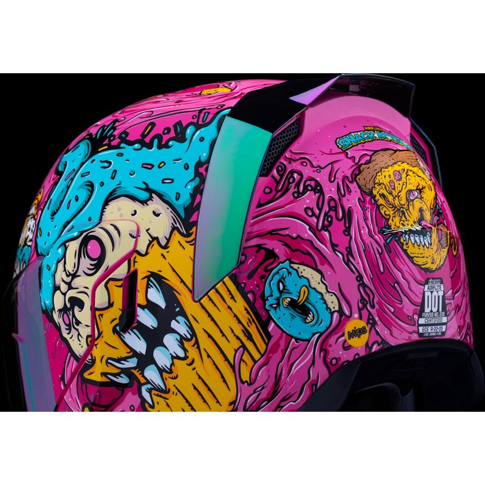 Icon Airflite Snack Attack MIPS Pink / Cyan