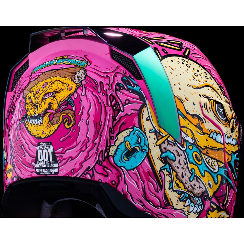 Icon Airflite Snack Attack MIPS Pink / Cyan