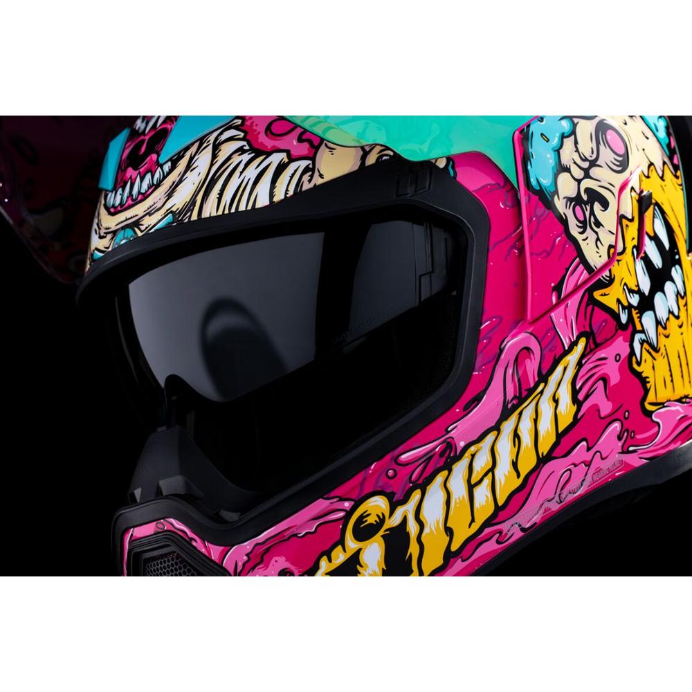 Icon Airflite Snack Attack MIPS Pink / Cyan