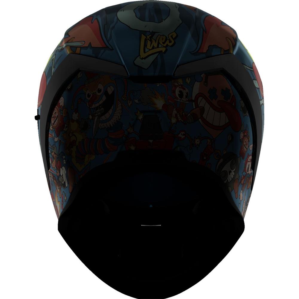 Icon Airform Nine Lives Full Face Helmet Blue FREE Delivery & Returns