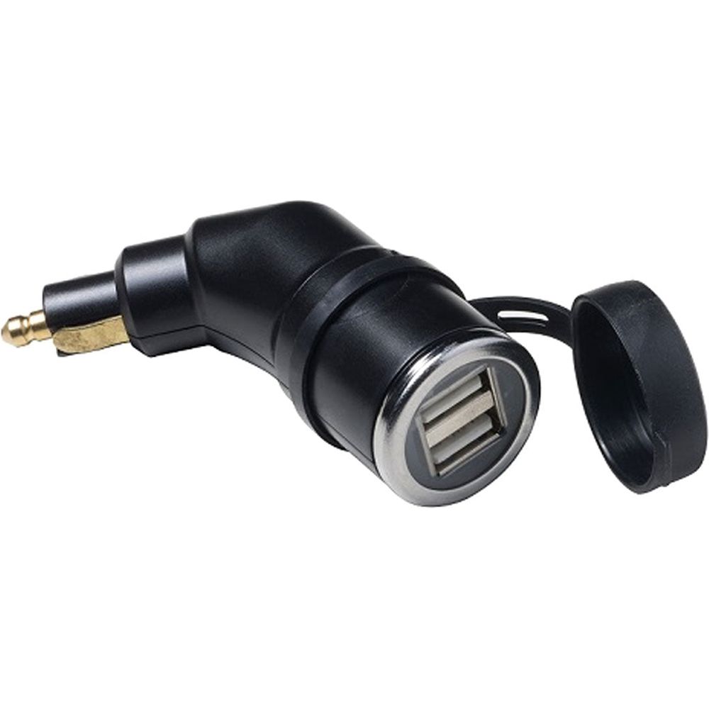 Interphone 12V 2 USB Moto Adapter DIN Connector  - FREE UK Delivery - Moto Central