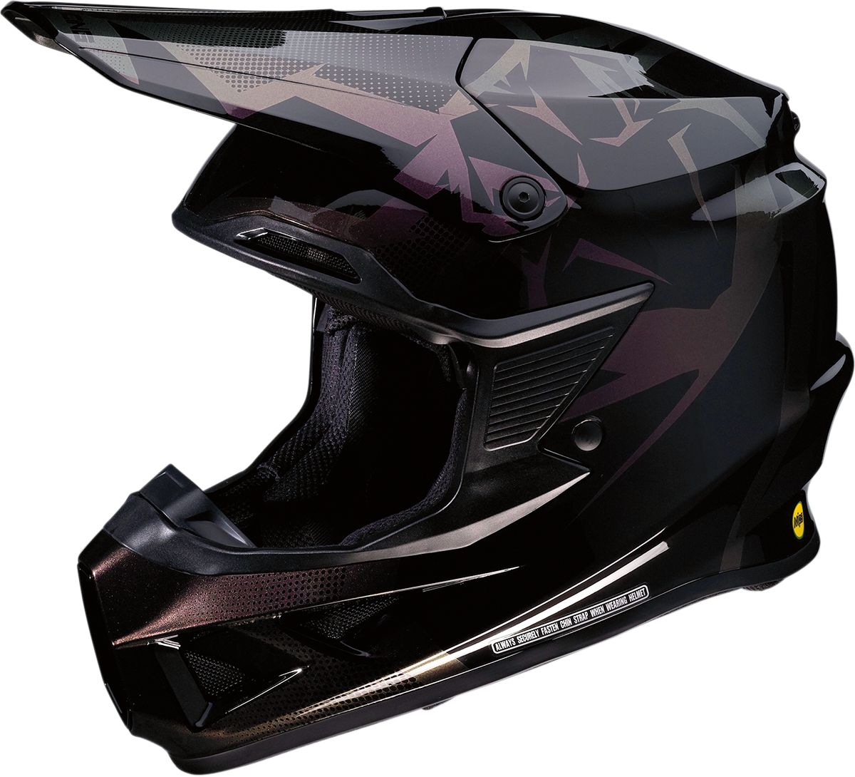 Moose Racing FI MIPS Agroid Iridescent Black