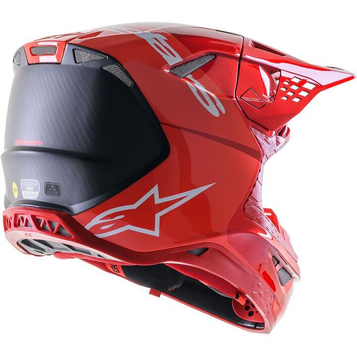 Alpinestars Supertech M10 Flood MX Gloss Red