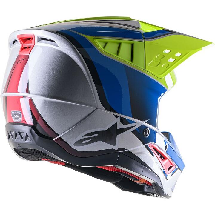 Alpinestars Supertech M5 Sail MX Fluo Yellow / Blue