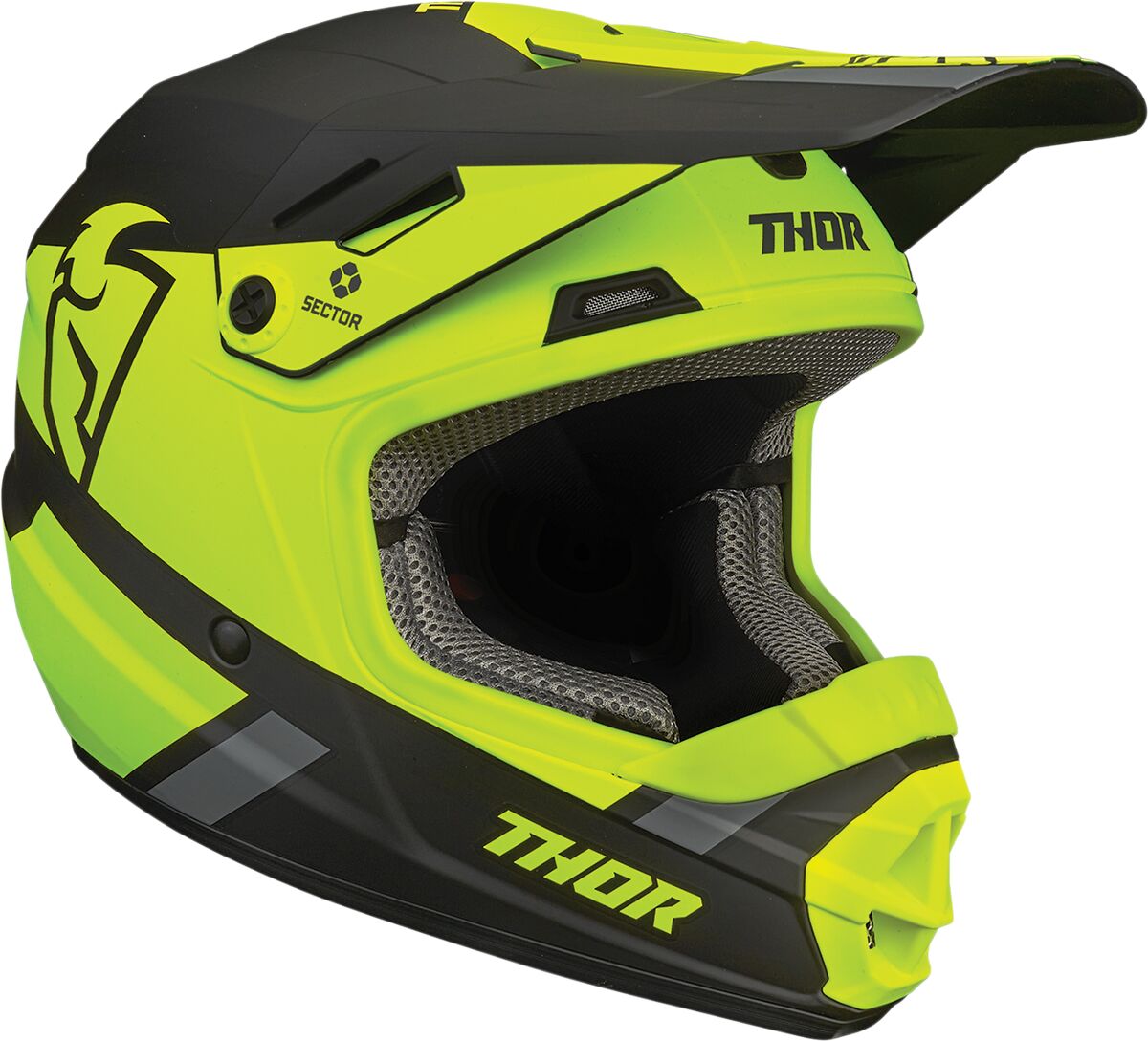 Thor Sector Split MIPS Youth Acid / Black