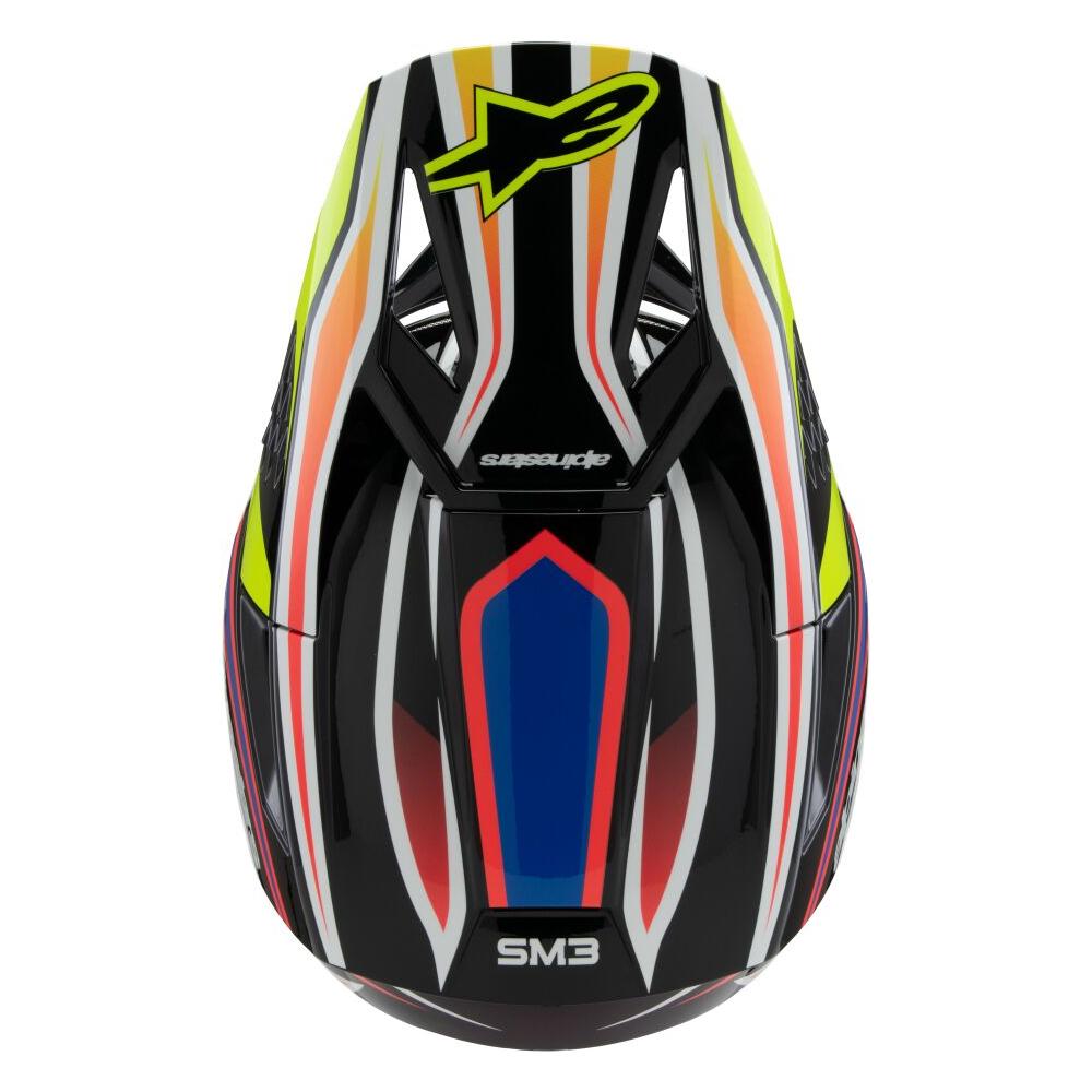 Alpinestars S-M3 Wurx Youth MX Black / Yellow / Blue