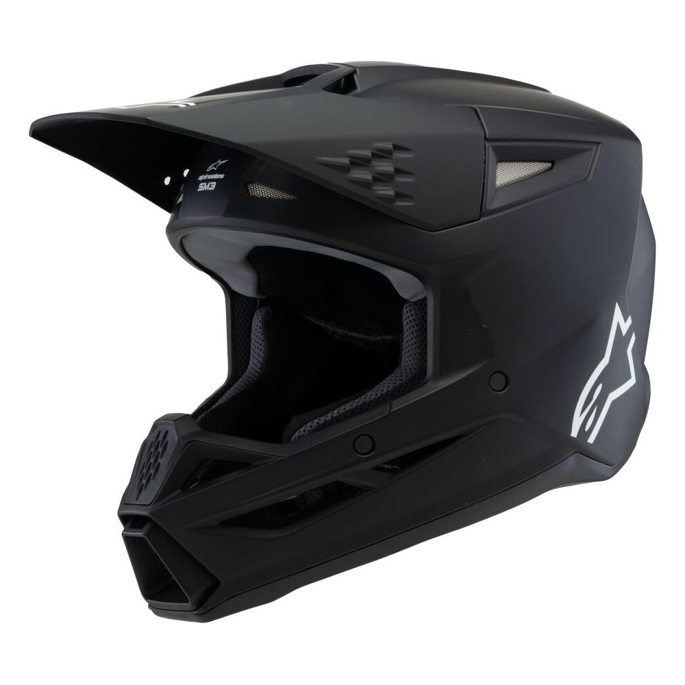 Alpinestars S-M3 Solid Youth MX Black