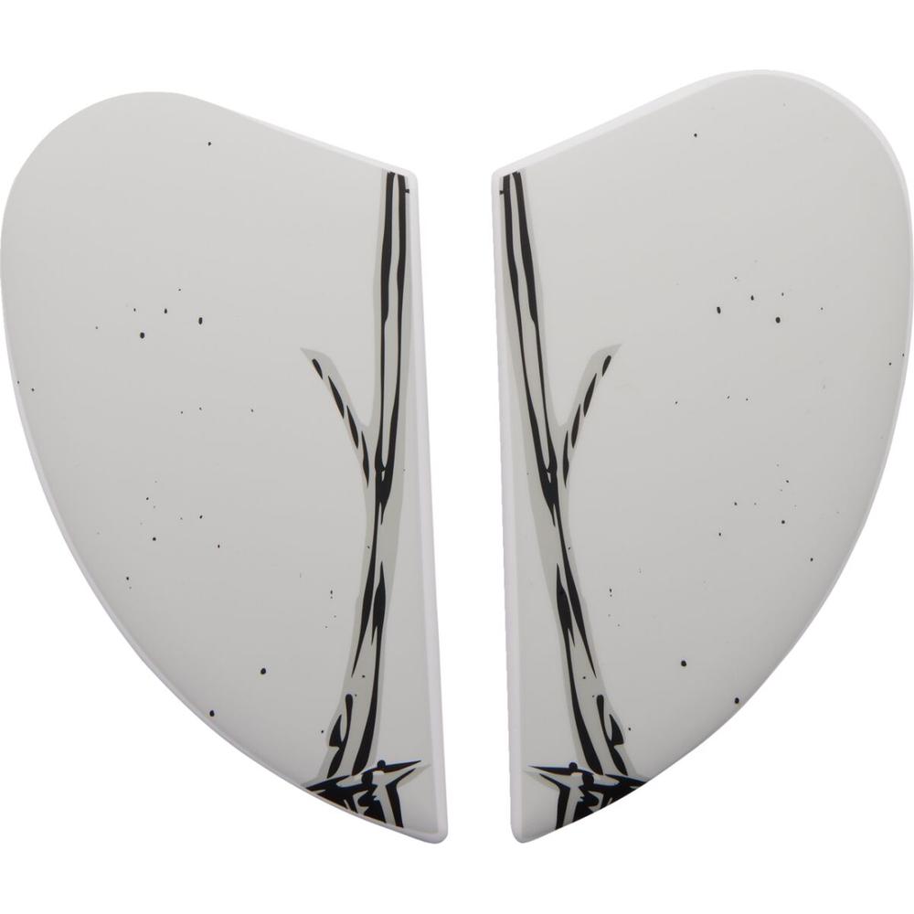Icon Airform Helmet Side Plates Black / White